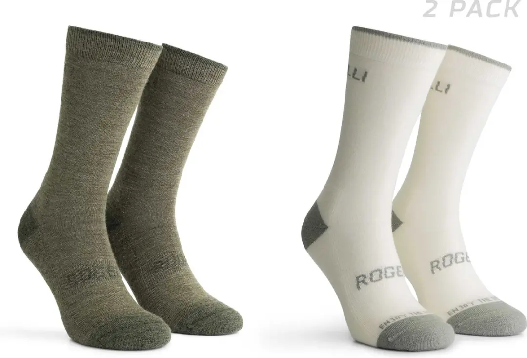 Rogelli Merino Wol Fietssokken 2 Paar