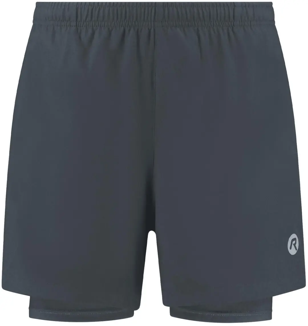 Rogelli Essential Heren Hardloopshort S - Telefoonzak - Grijs