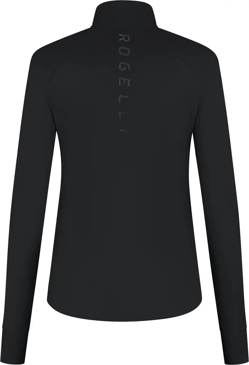 Rogelli Essential Dames Hardloopshirt Lange Mouw XL - Zwart - afbeelding 6 van 6
