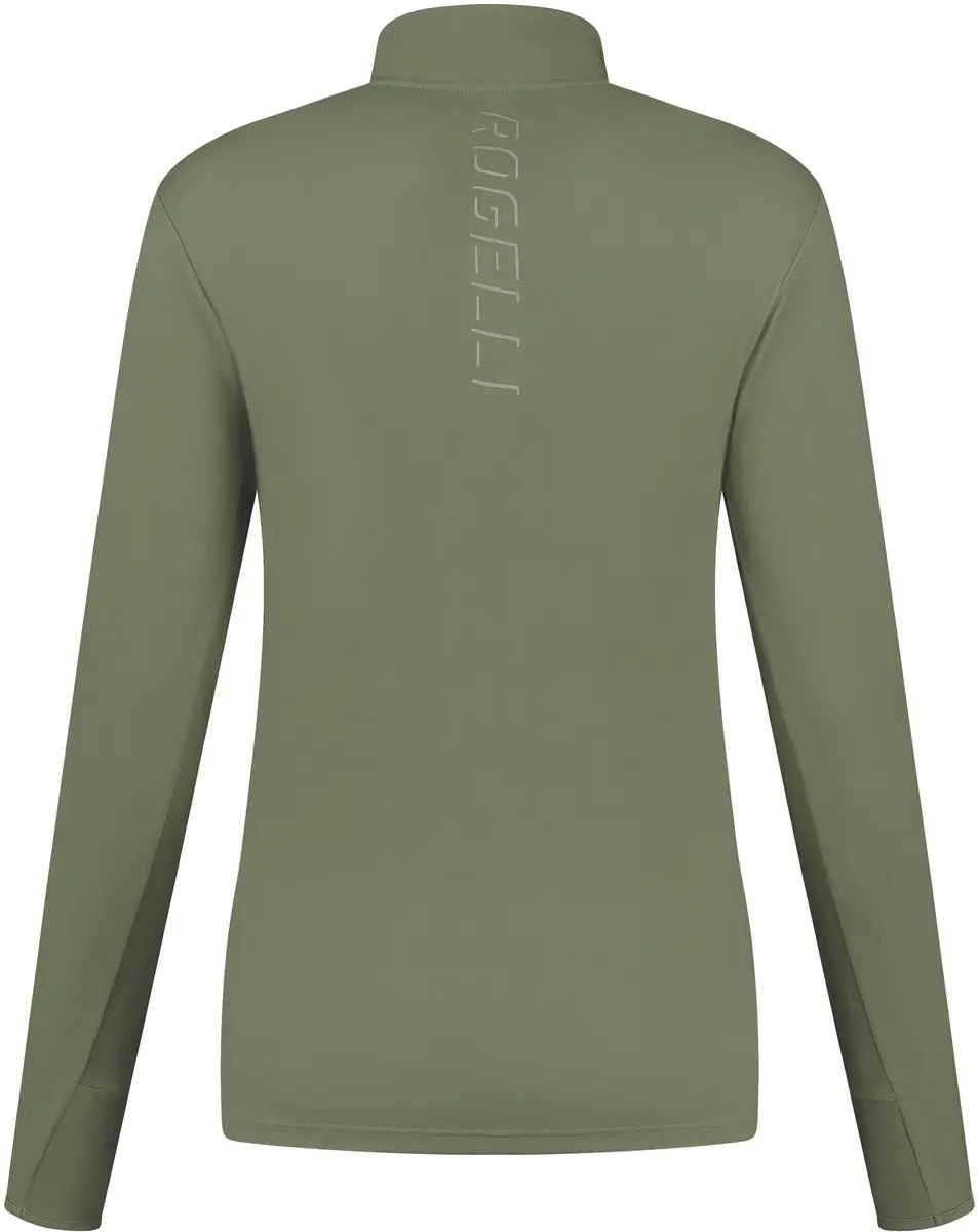 Rogelli Core Dames Hardloopshirt Lange Mouw RR2010000 - M - Groen - afbeelding 6 van 6