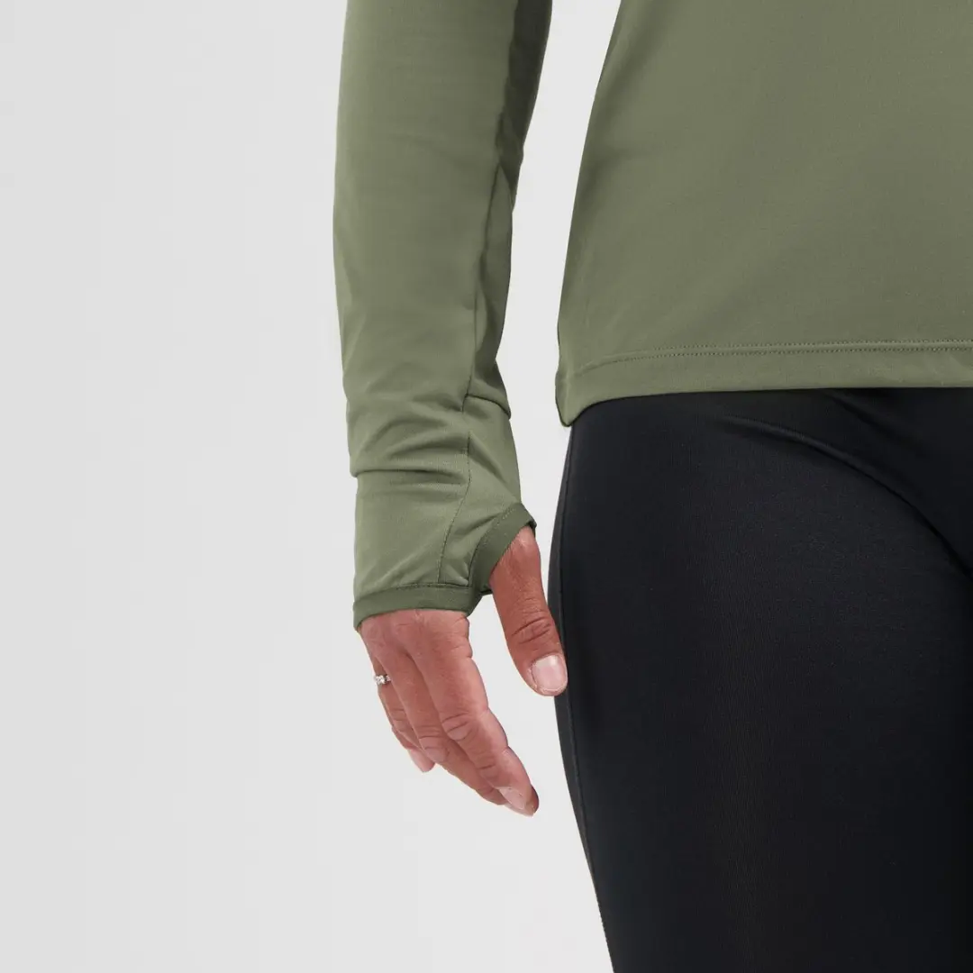Rogelli Core Dames Hardloopshirt Lange Mouw RR2010000 - M - Groen