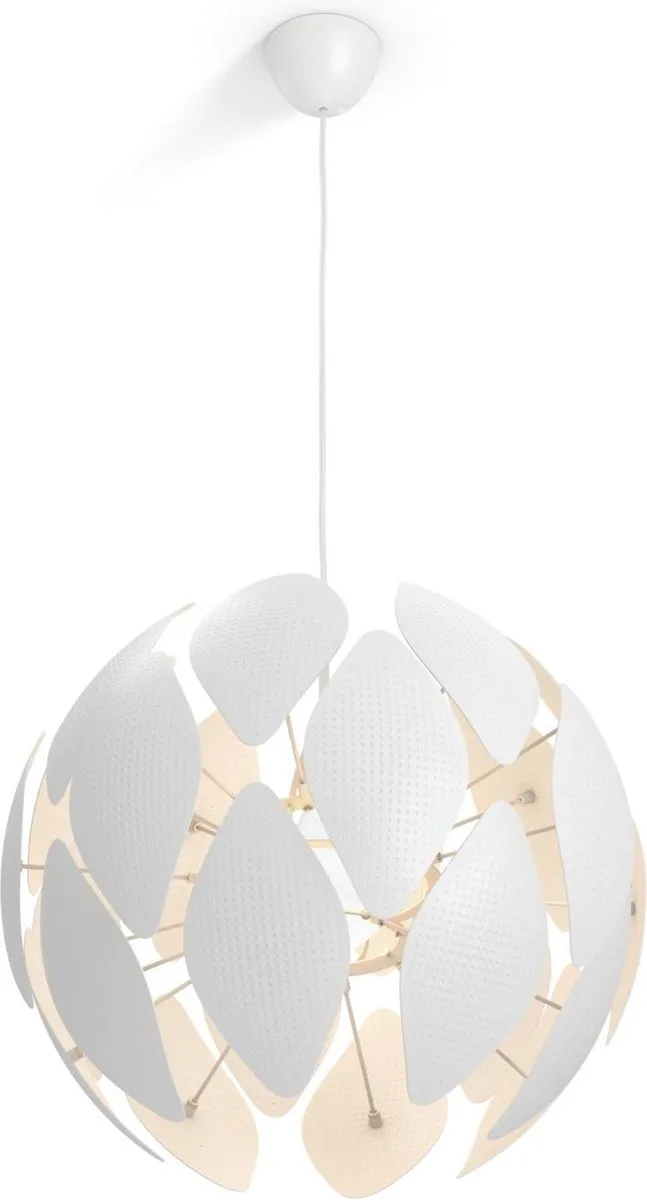 Philips Chiffon Hanglamp - 1 Lichtpunt - Wit