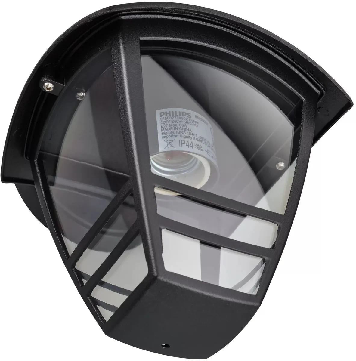 Philips Creek Buitenwandlamp - Zwart - afbeelding 6 van 6