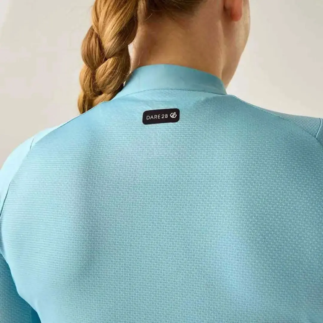 Dare 2b Dames Fietsshirt Korte Mouwen Blauw