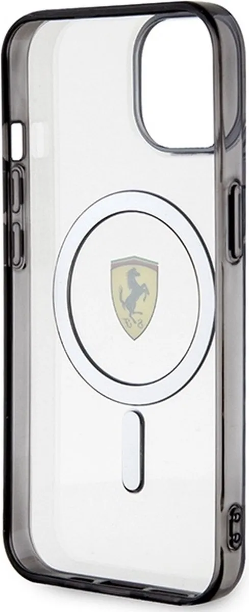 Ferrari Transparante iPhone 14 Hoes - MagSafe - 3666339121136
