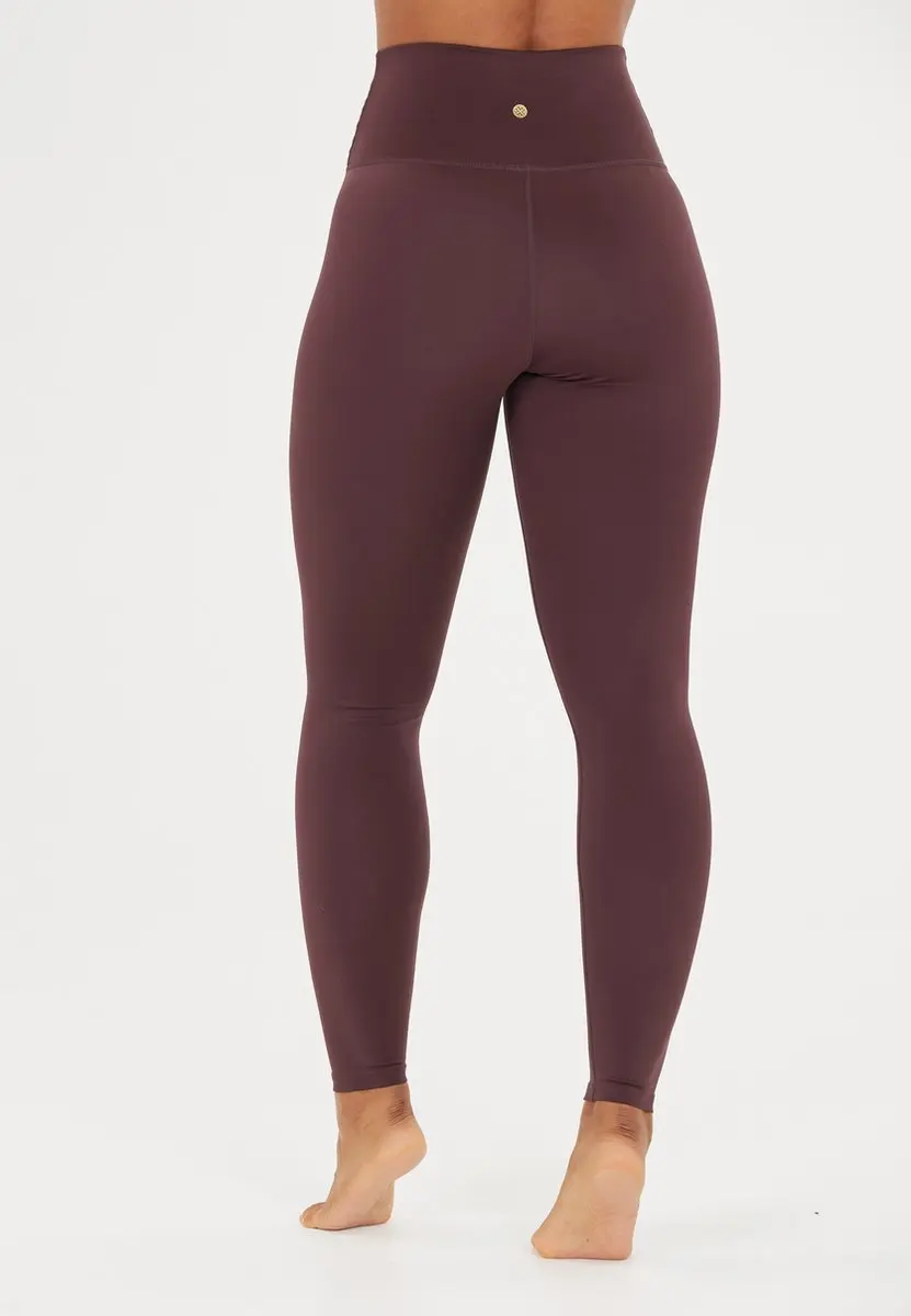 Athlecia Dames Franz W Tights - Bordeaux Rood 40