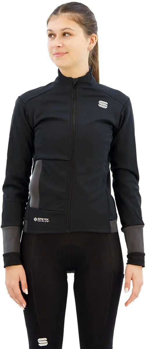 Sportful Fietsjack winter dames Zwart