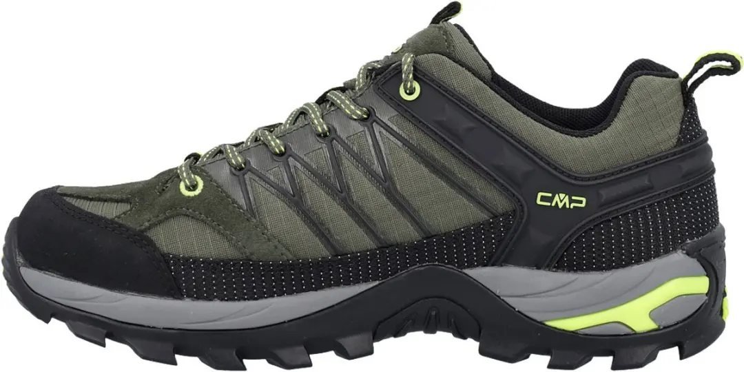 CMP Rigel Low WP 3Q54457 Wandelschoenen - 41 - Jungle/Yellow Fluo