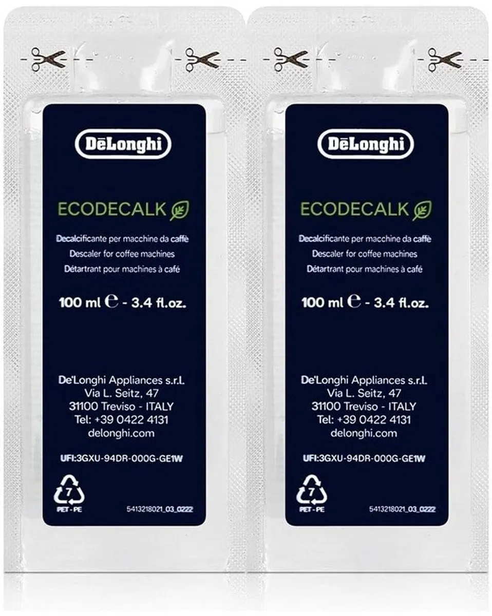 De’Longhi EcoDecalk Ontkalker DLSC200 - 2x100ml - o.a. EMK2/EMK4