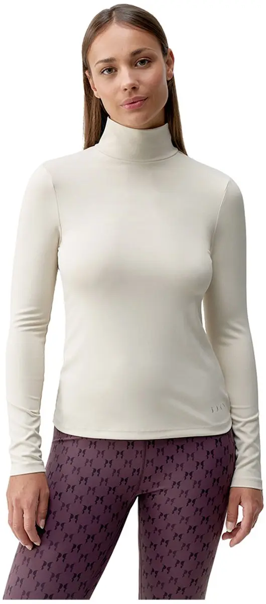 Born Living Yoga Malik T-shirt Met Lange Mouwen Beige XS Vrouw