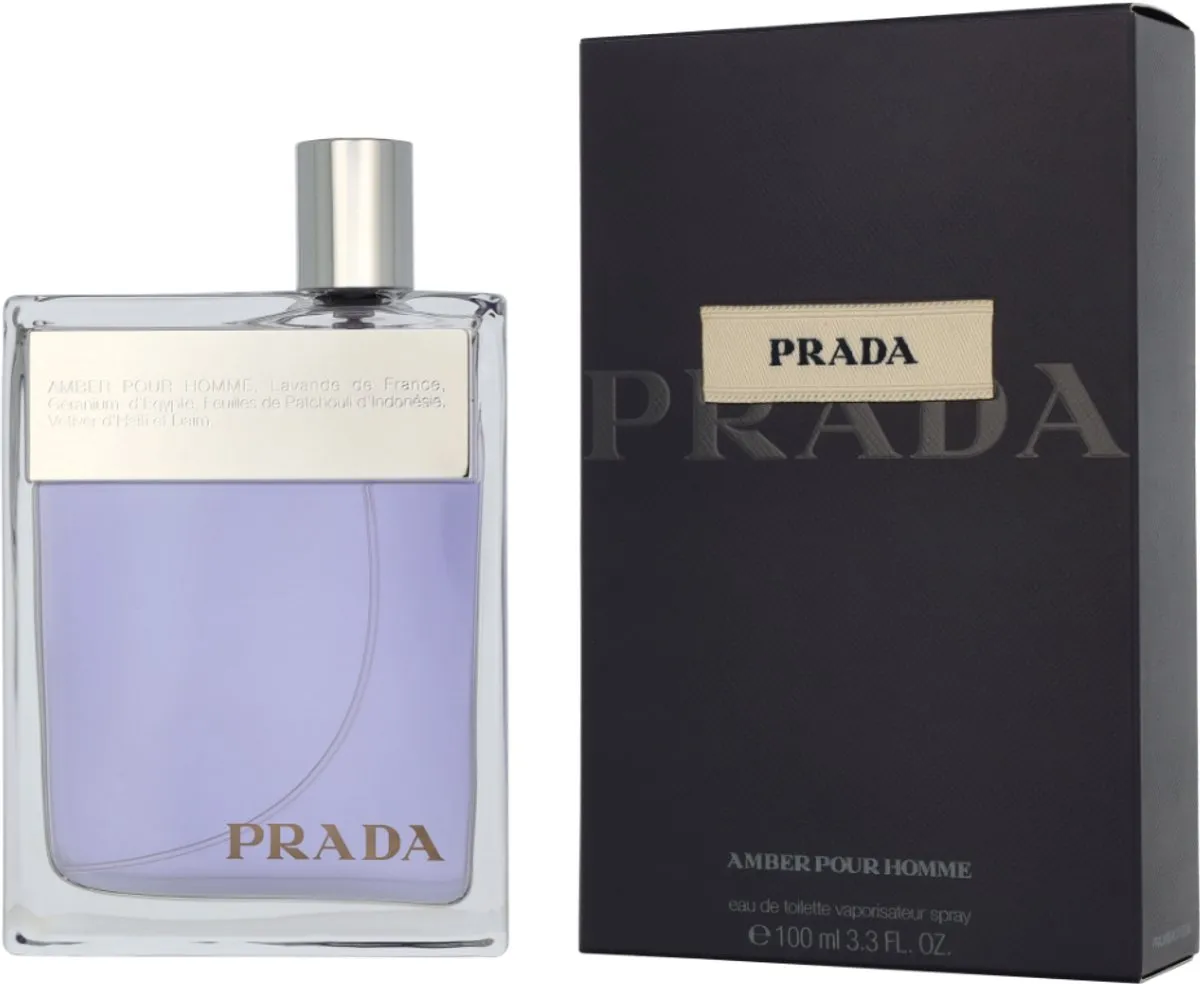 Prada Amber Pour Homme Eau de Toilette 100ml - afbeelding 6 van 6