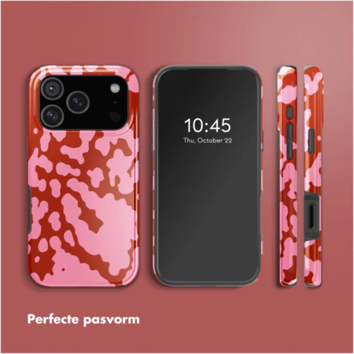 Selencia Hoesje iPhone 17 Pro MagSafe - Moo’d Blush Pink - afbeelding 6 van 6