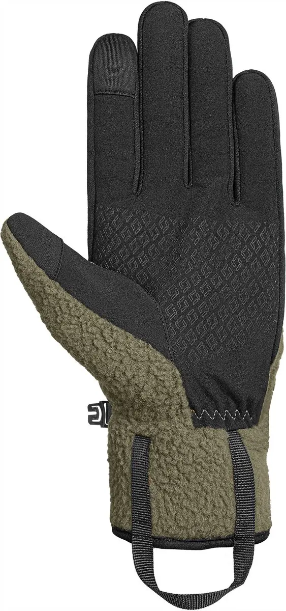 Reusch Comfleece TOUCH-TEC Handschoenen - Olijf - Maat 10 - afbeelding 3 van 6