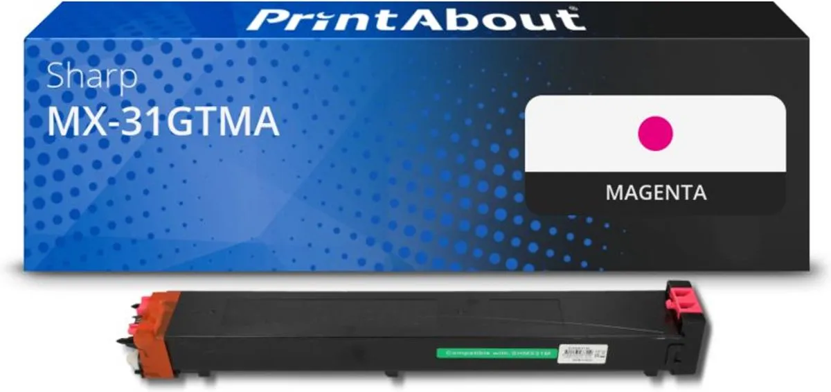 PrintAbout Toner MX-31GTMA Magenta