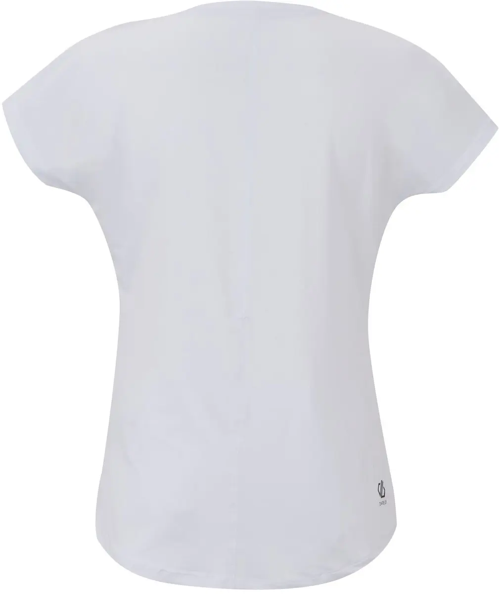 Dare 2b Vigilant Q-Wic Dames Fitnessshirt Wit - Maat 36