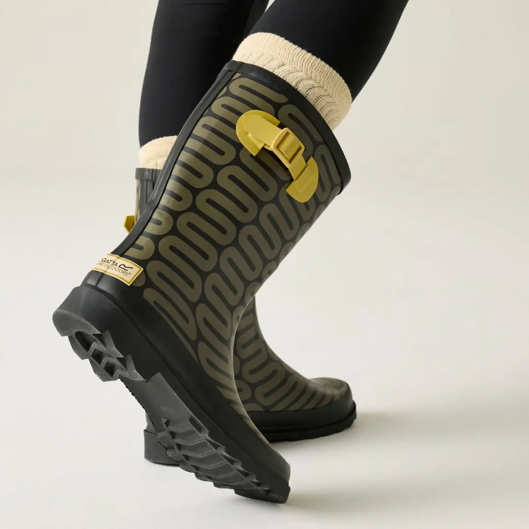 Regatta Orla Quarter Welly Wandelregenlaarzen 38 - Groen