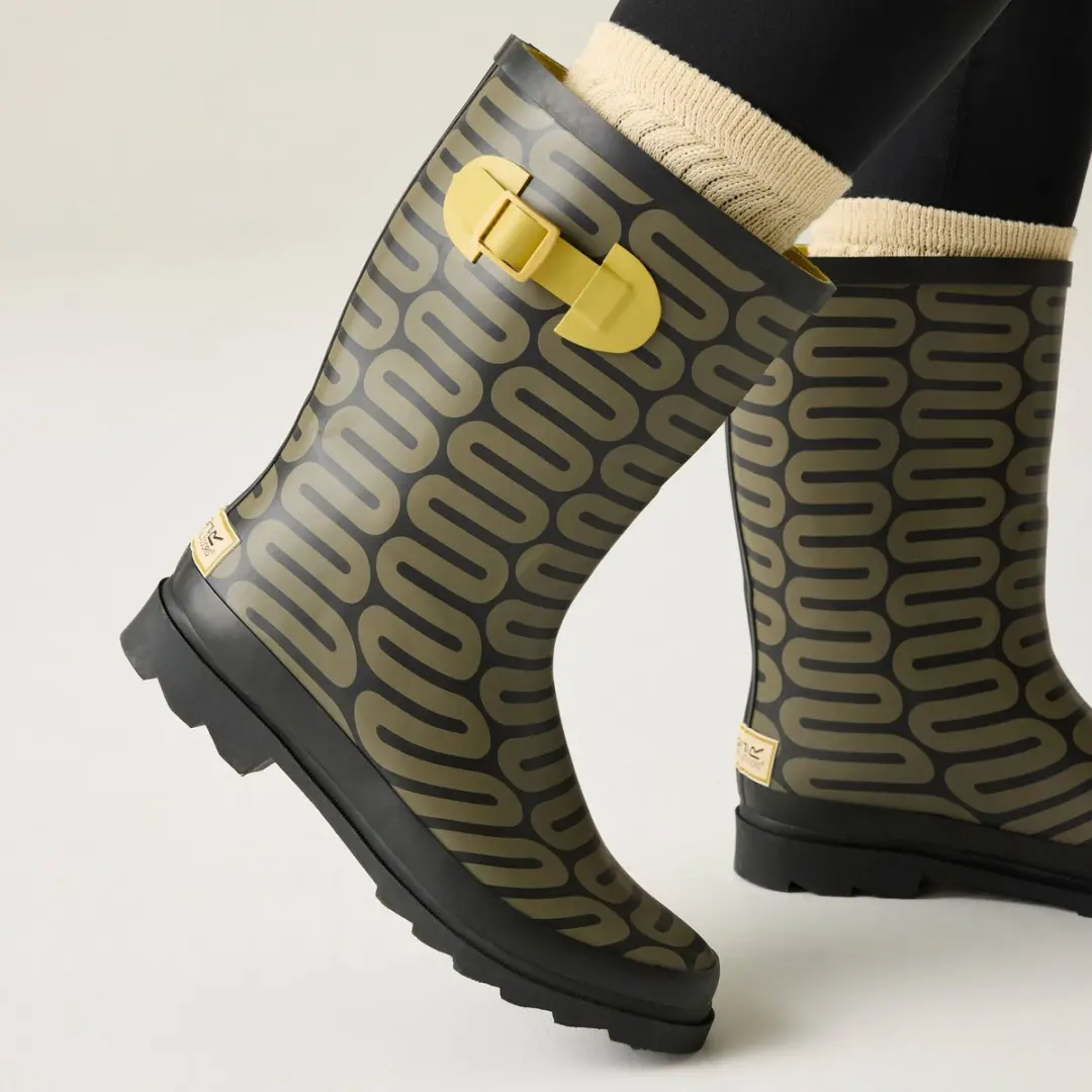 Regatta Orla Quarter Welly Wandelregenlaarzen 38 - Groen