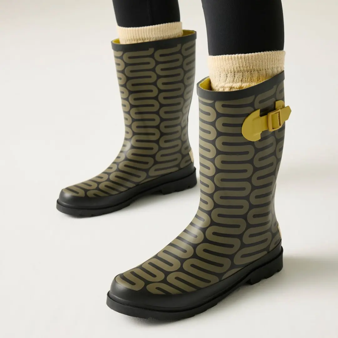 Regatta Orla Quarter Welly Wandelregenlaarzen 38 - Groen