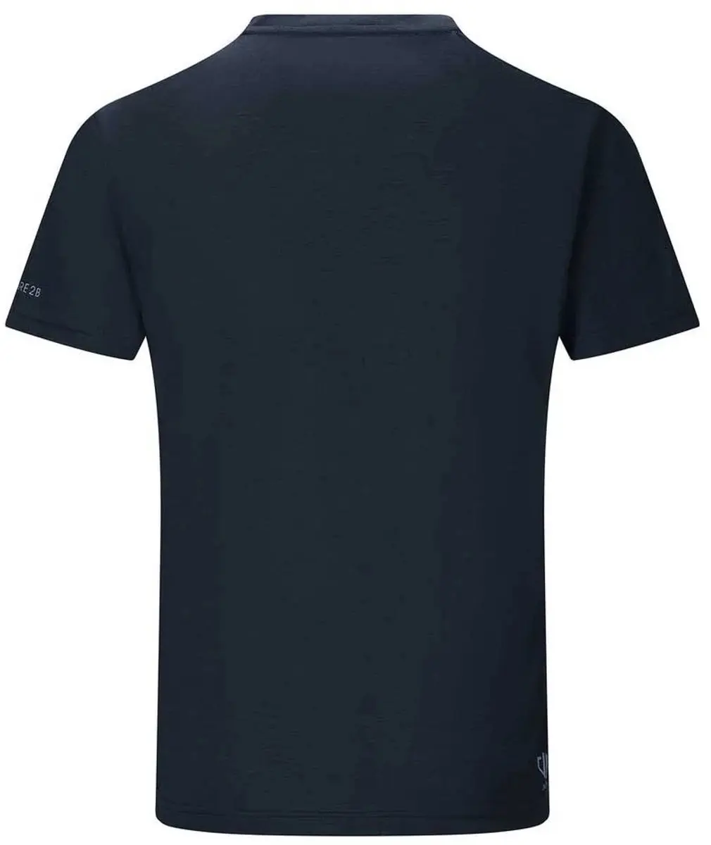 Dare 2b Heren Agile Wandelshirt Korte Mouwen - Blauw - XXXL - afbeelding 6 van 6