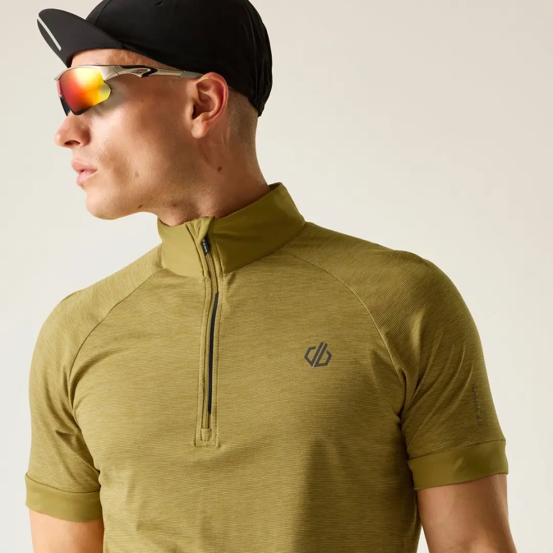 Dare 2b T-shirt Heren Pedal It Out II - XS - Bruin