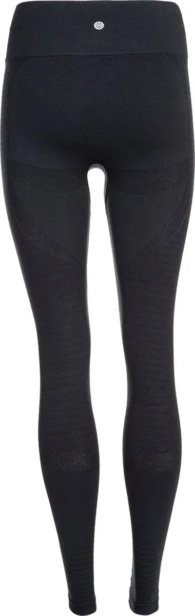 Athlecia Nagar Womens Seamless Tights EA203352/1001 - Zwart
