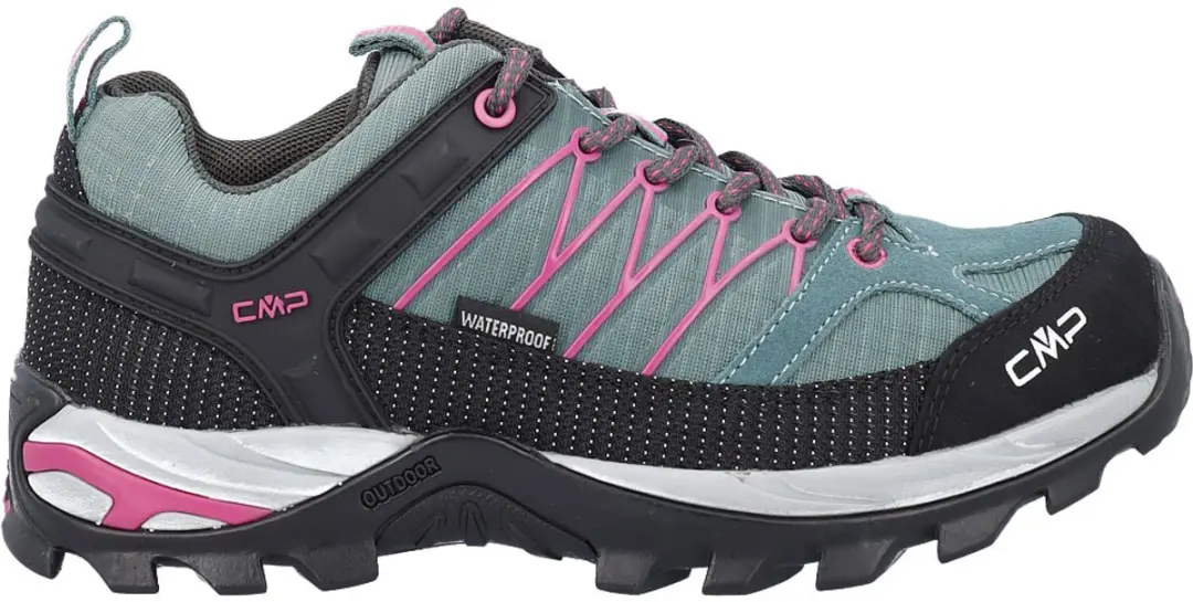 Cmp Rigel Low Wp 3q54456 Wandelschoenen Groen,Blauw EU 38 Vrouw
