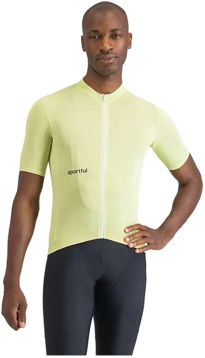 Sportful Classic fietsshirt korte mouwen SHADOW LIME
