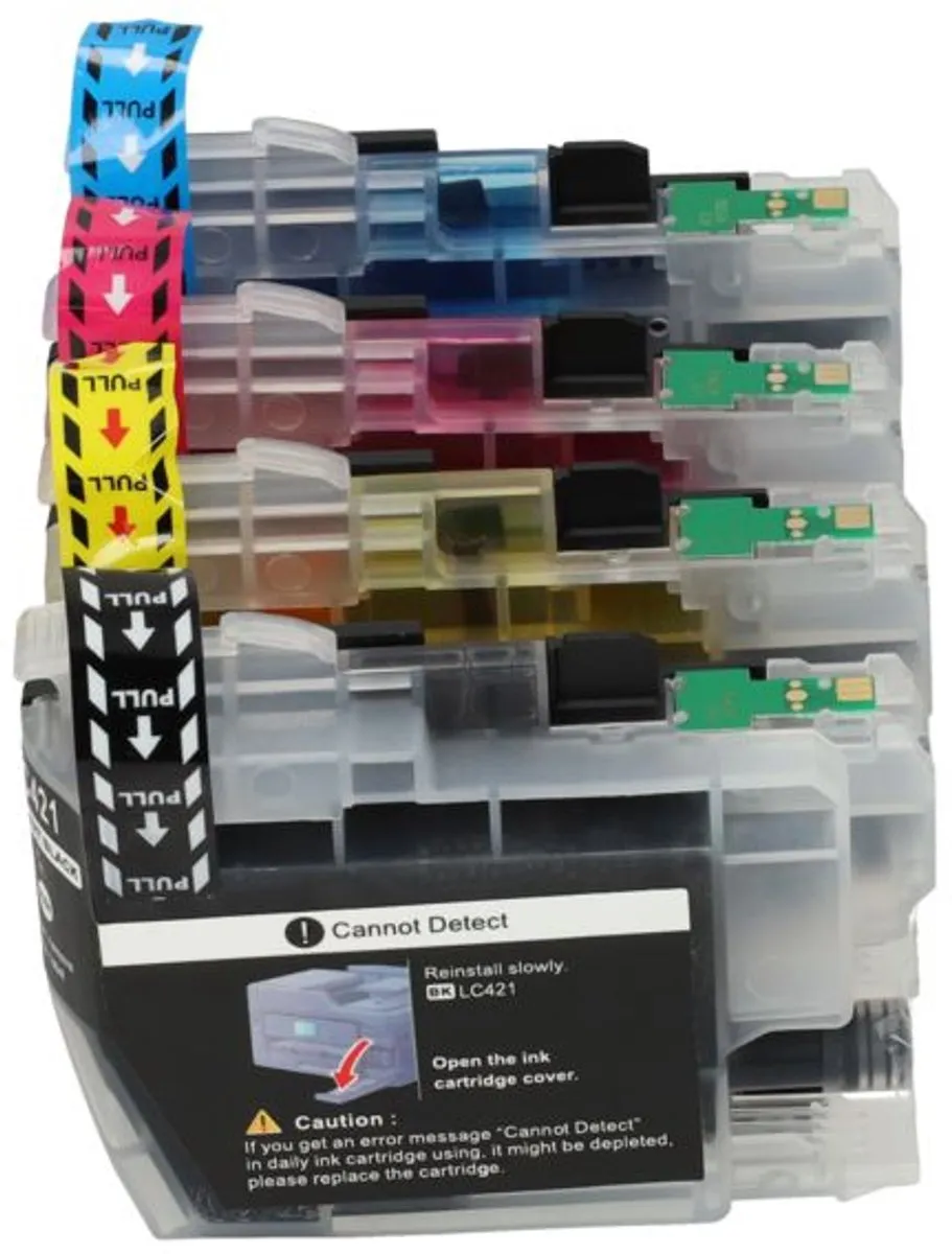 PrintAbout LC-421VAL Inktcartridge 4-kleuren - 2400 pagina's - Brother