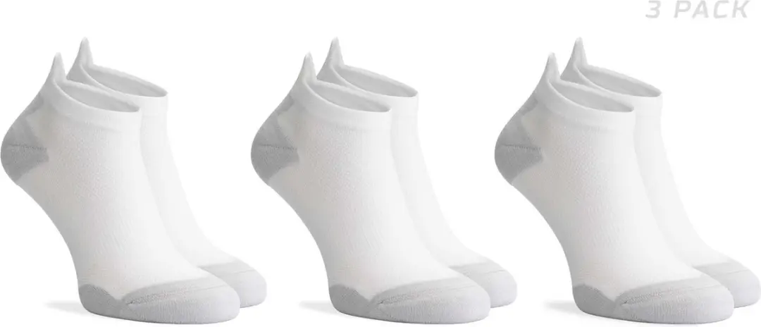 Rogelli Core 3 Pack Hardloopsokken - Wit/Grijs
