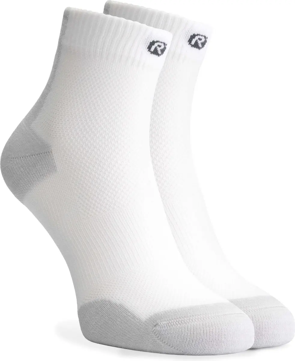 Rogelli Core Hardloopsokken 3-pack - 40-43 - Wit/Grijs