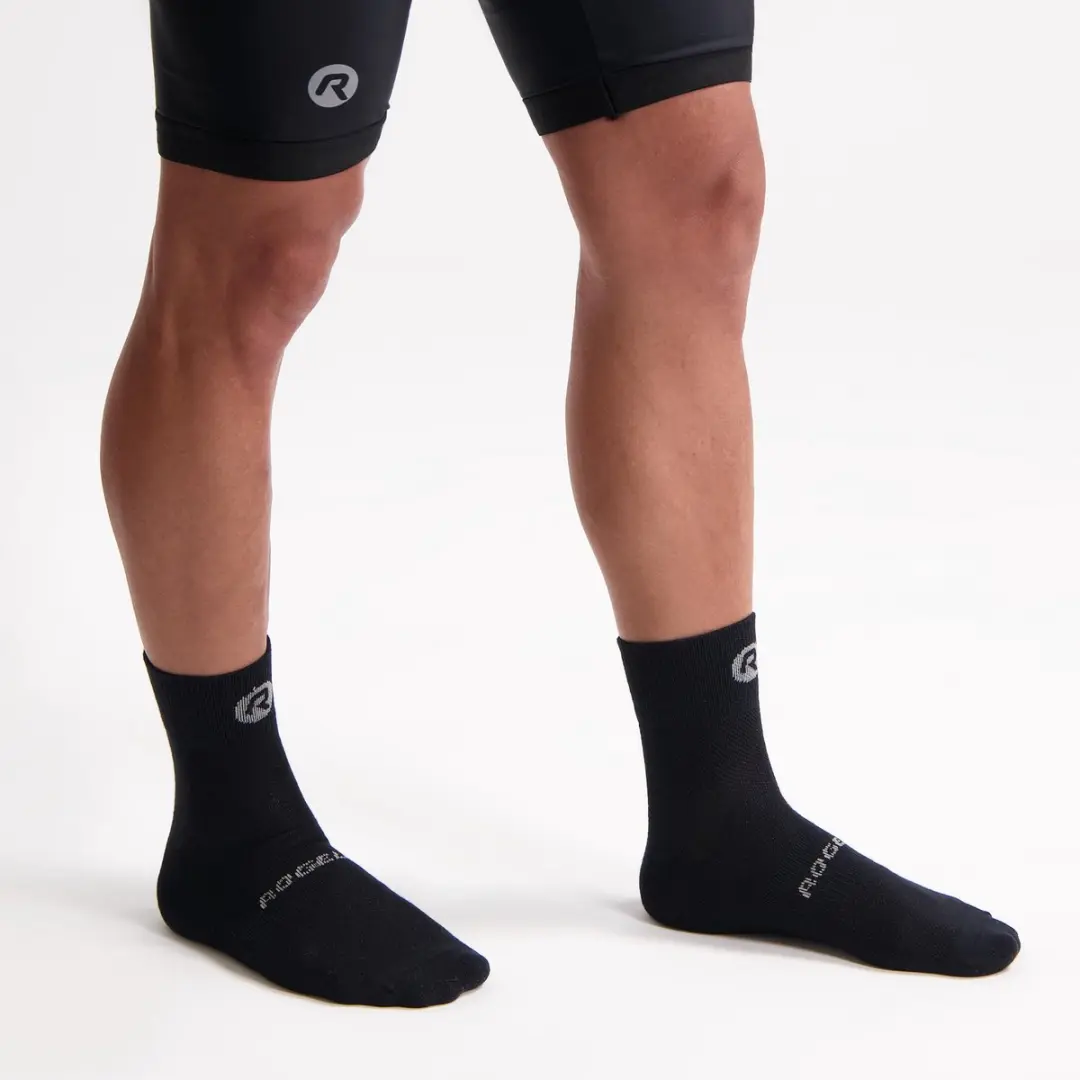Rogelli Core Combi Dames/Herensokken 3 Paar - Zwart/Wit