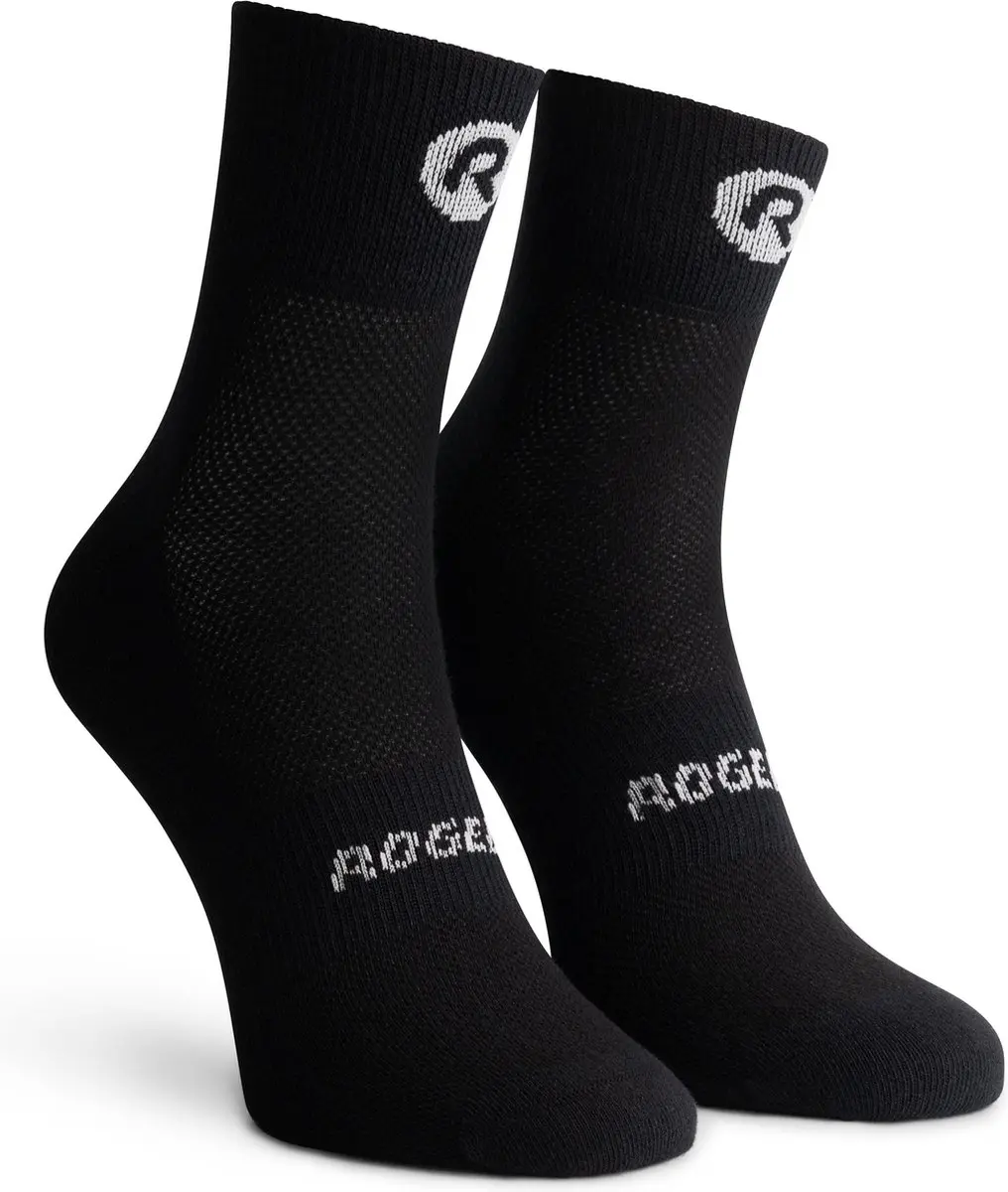 Rogelli Core Combi Dames/Herensokken 3 Paar - Zwart/Wit