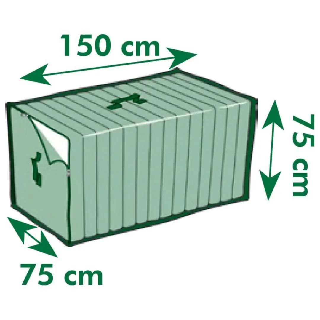 Nature Tuinmeubelhoes Grijs - 75x150x75cm - afbeelding 3 van 6