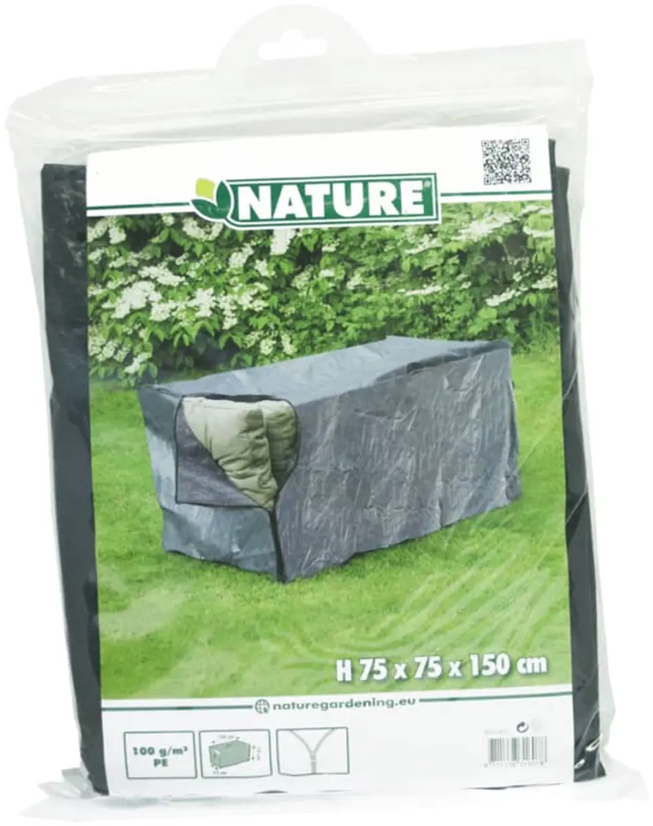 Nature Tuinmeubelhoes Grijs - 75x150x75cm - afbeelding 4 van 6