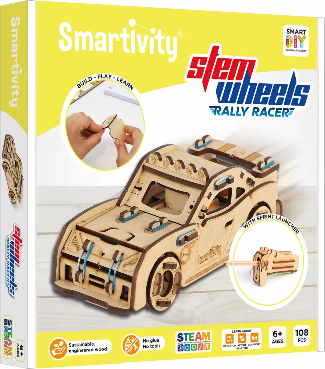 SmartGames Wheel Racers Rally Racers