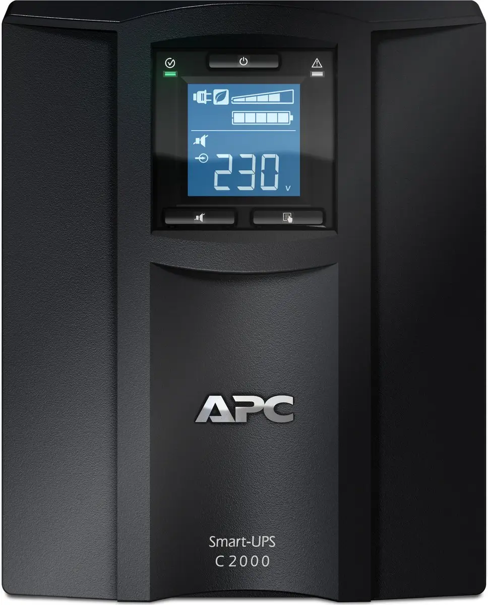 APC Smart-UPS SMC2000I Noodstroomvoeding 2000VA - 7 Stopcontacten