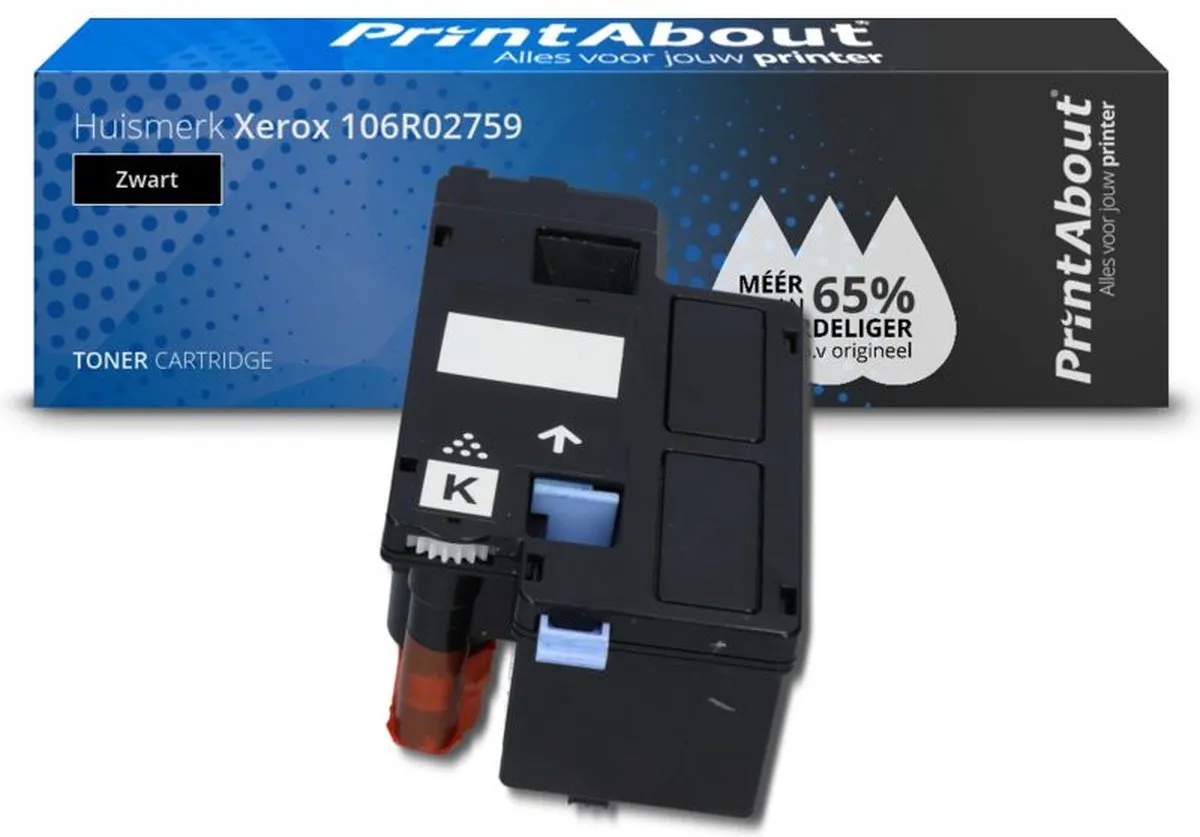 PrintAbout Huismerk 106R02759-PA Toner - Zwart