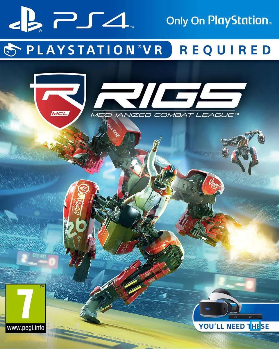 Sony PlayStation RIGS Mechanized Combat League PSVR