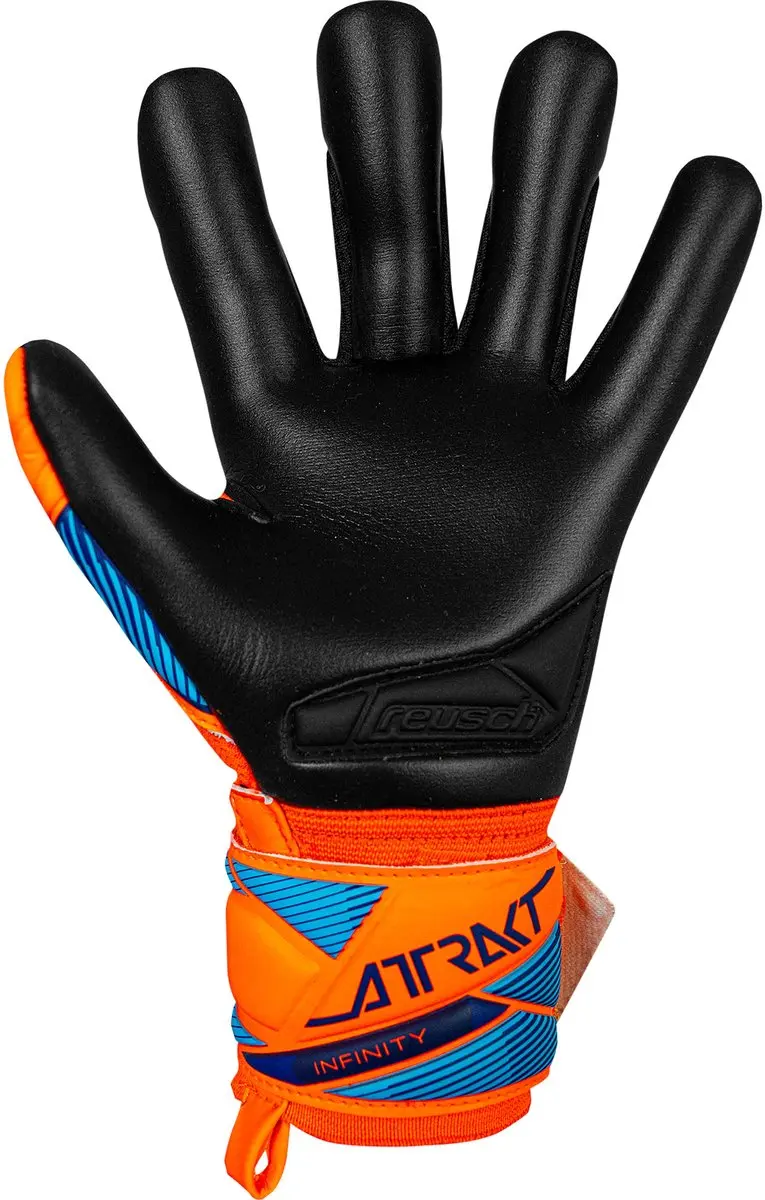 Reusch Torwarthandschuhe Attrakt Infinity Evolution NC Junior - Maat 8 - Oranje