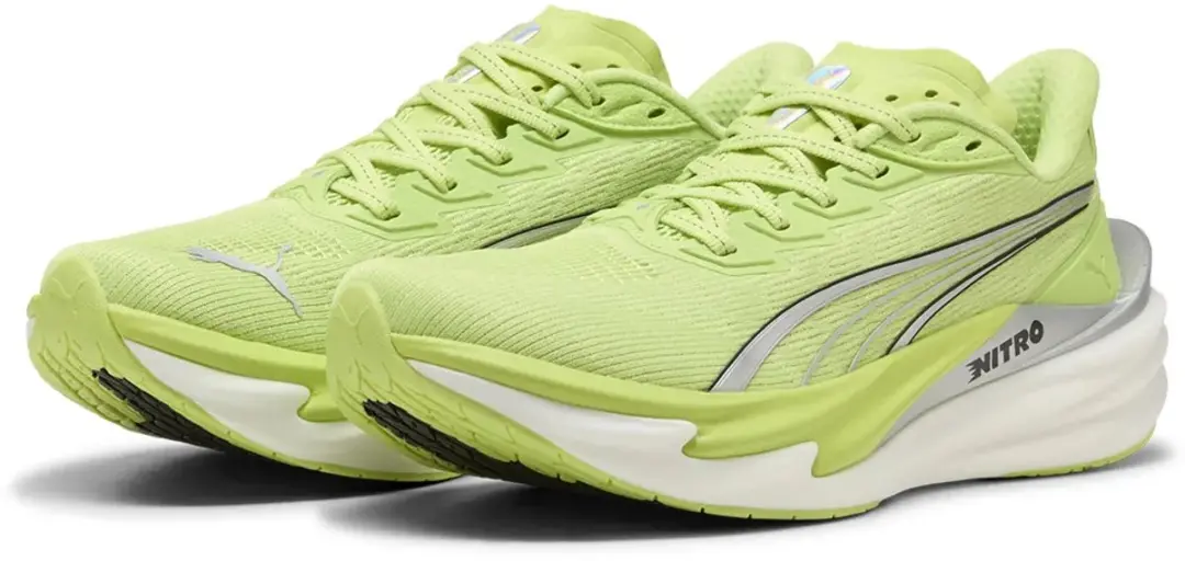PUMA Deviate Nitro 4 Wns Hardloopschoenen 38.5 - Sunny Lime - afbeelding 3 van 6