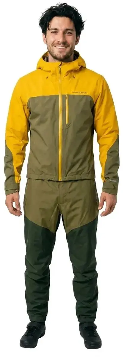 Endura Singletrack One Piece - XS - Mosterdgeel
