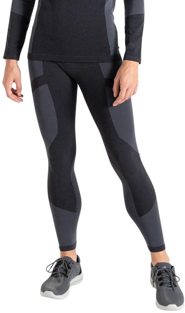Dare 2b In The Zone III Thermolegging Dames XS - Zwart/donker grijs