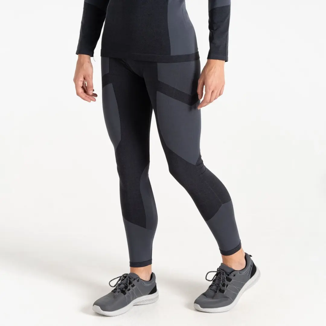 Dare 2b In The Zone III Thermolegging Dames XS - Zwart/donker grijs