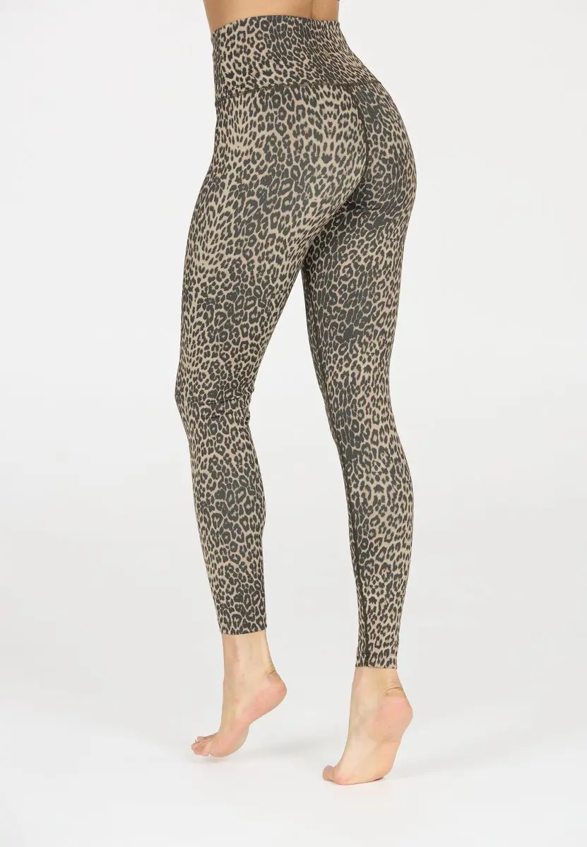 Athlecia Windia W Printed Tights Trainingslegging Dames - Meerkleurig