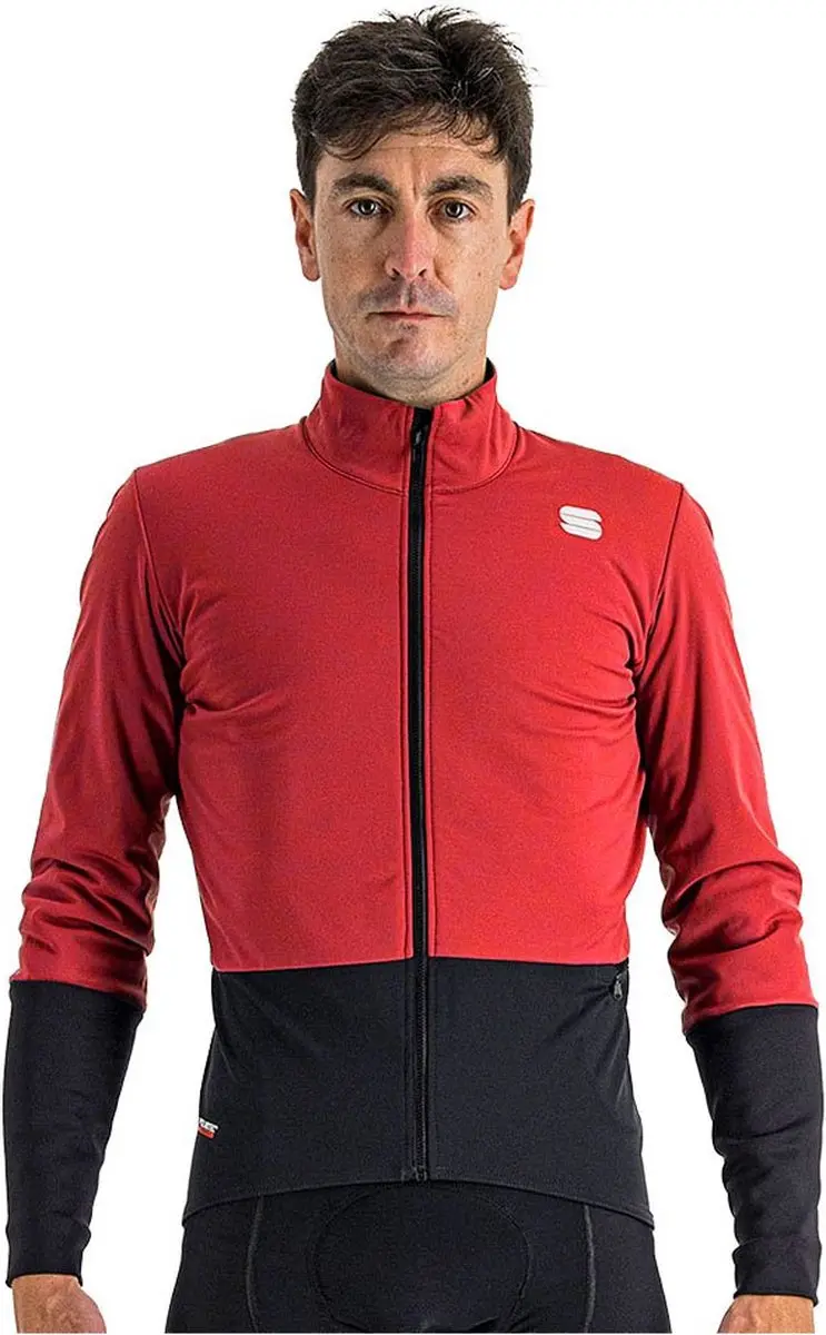 Sportful Total Comfort Jas Rood,Zwart M Man