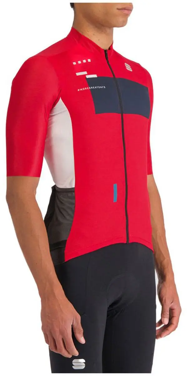 Sportful Breakout Supergiara Korte Mouw Wielertrui Rood XL Man