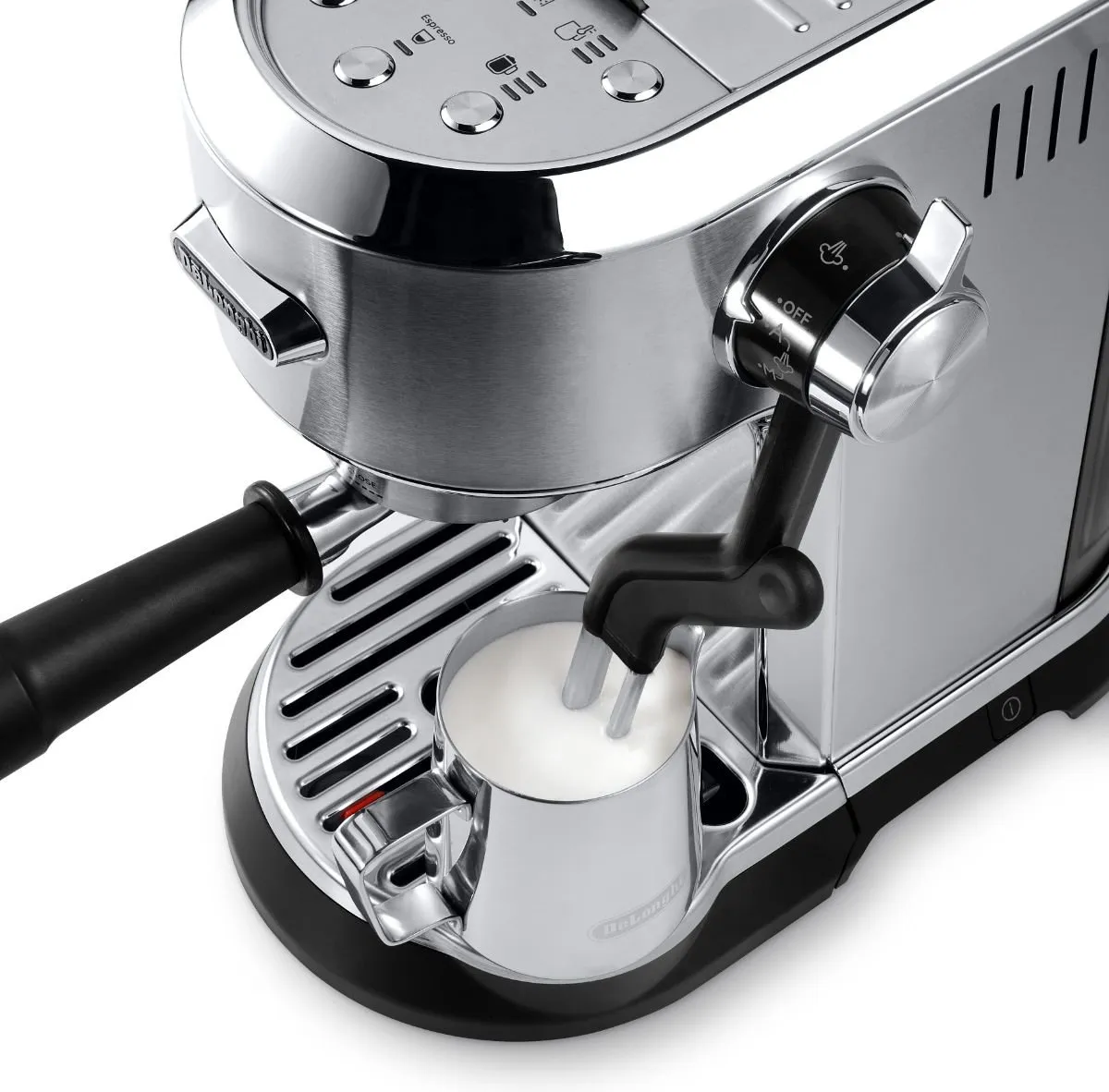 De'Longhi Dedica Maestro Plus EC950.M Pistonmachine - 2 Kopjes - Metaal