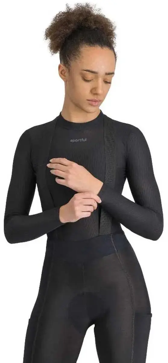 Sportful Winter Basislaag Lange Mouwen - S - Zwart