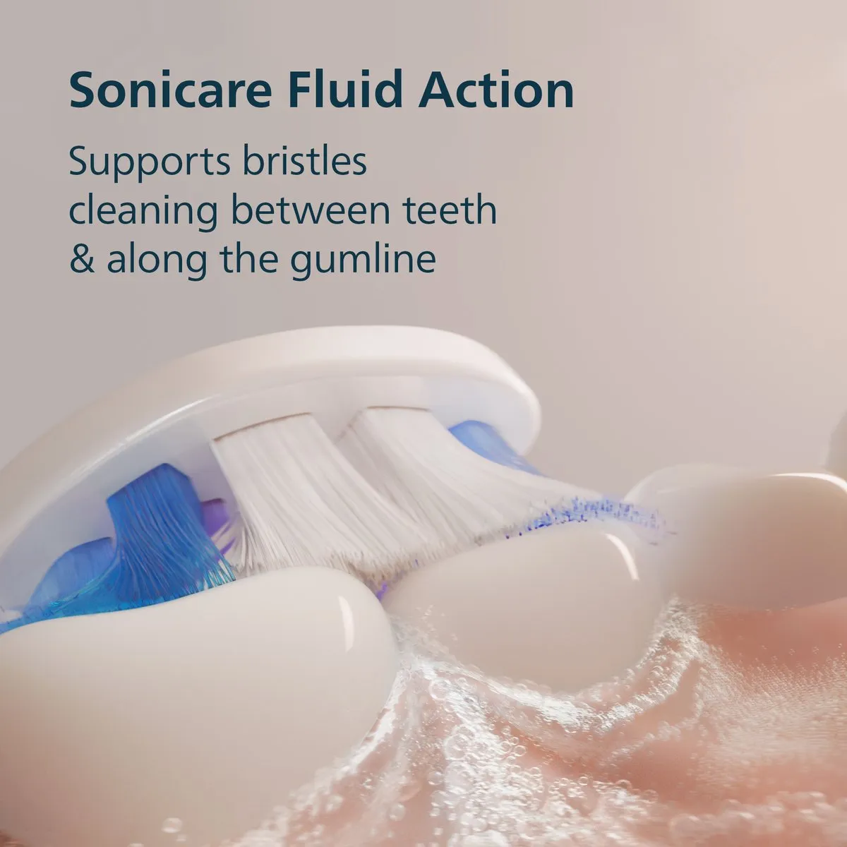 Philips Sonicare 6100 Series – Elektrische Tandenborstel – Wit - Reisetui - Gevoelige tanden - HX7400/06