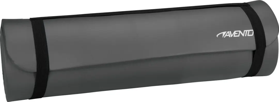 Avento Fitness/Yoga Mat NBR - Grijs 183x61x1.2cm